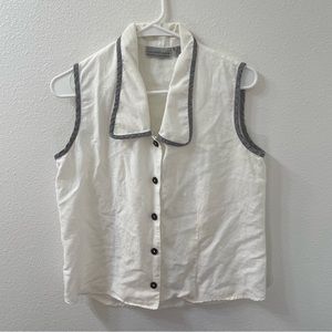 For Pete’s sake linen too white medium